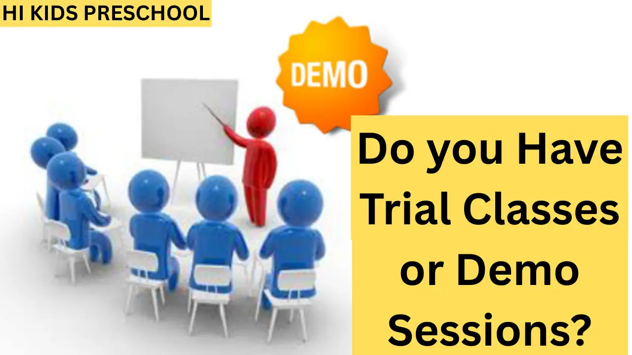 Trial Classes or Demo Sessions