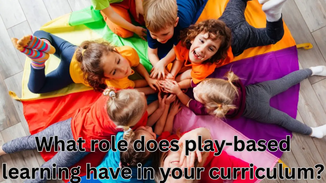 What role does play-based learning have in your curriculum