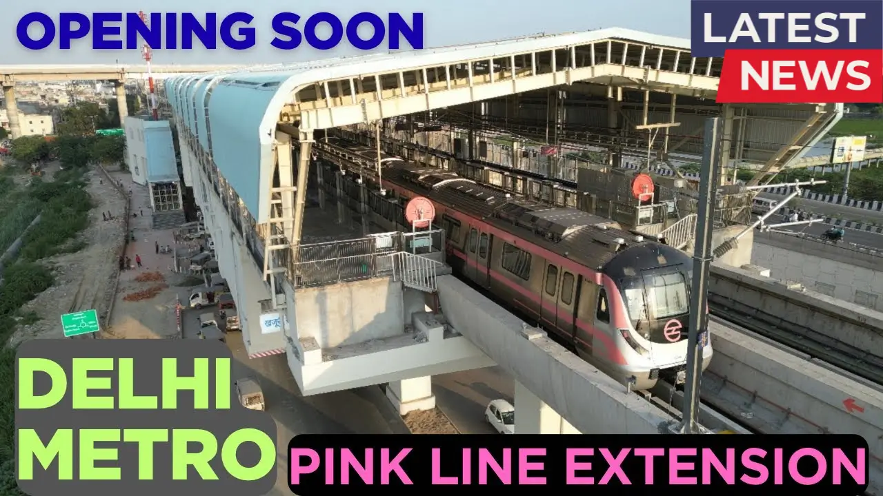 Delhi Metro Pink Line 2025